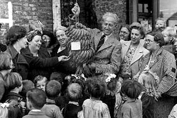 Bananas arrive in Thirsk