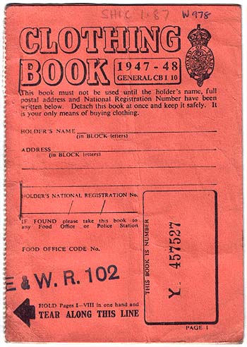 Clothing Coupon Book