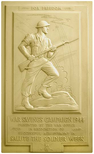 Salute the Soldier plaque